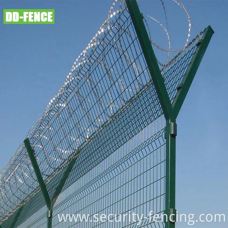 New Design Powder Coated Galvanized Normesh Wall Security Fence